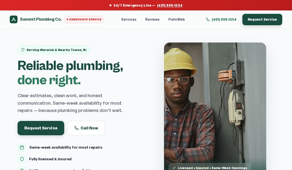 Plumbing sample preview